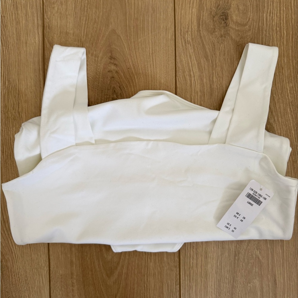 Abercrombie & Fitch Cream Soft Collection Top